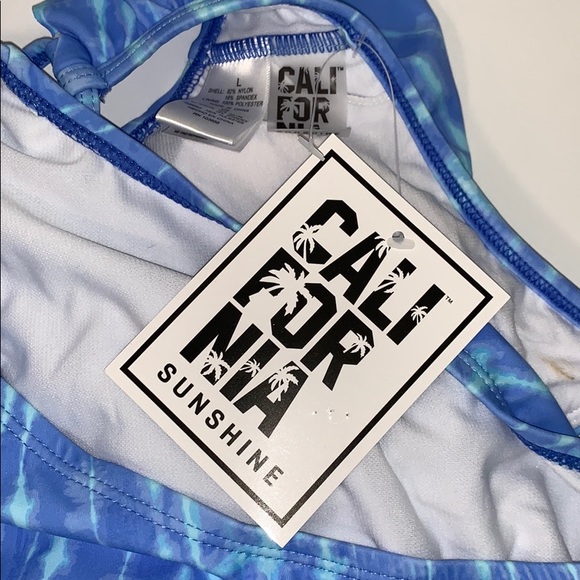 CALIFORNIA SUNSHINE Ruffle 1 pc. Swimsuit - Picture 10 of 10